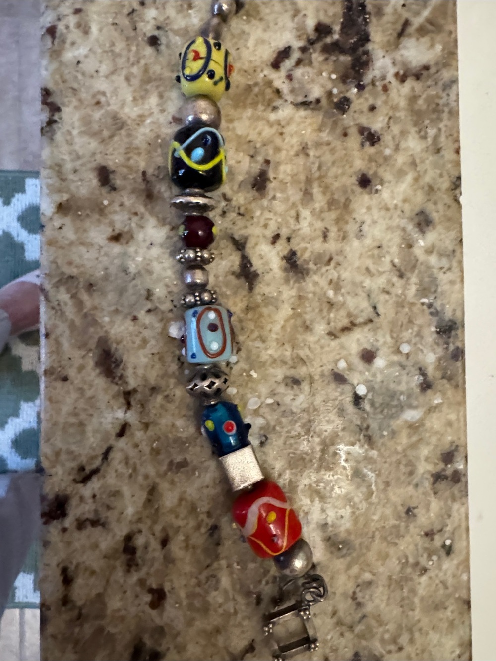 Silpada beads silver bracelet vintage